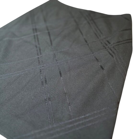 ANN TAYLOR Petite Black A-Line Skirt  sz 8P - Picture 5 of 6